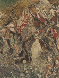 Élisabeth Sonrel - Probably a scene from One Thousand and One Nights (Arabian Nights)