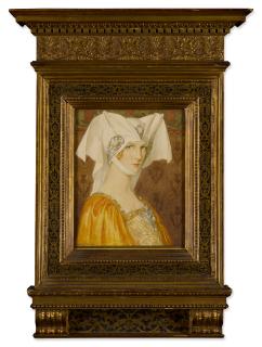 Elisabeth Sonrel - Young Lady in Orange