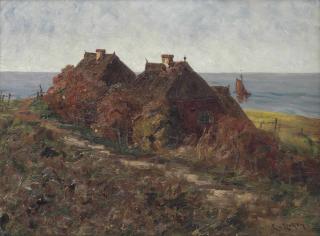 Elisabeth von Eicken - A farm near the shore