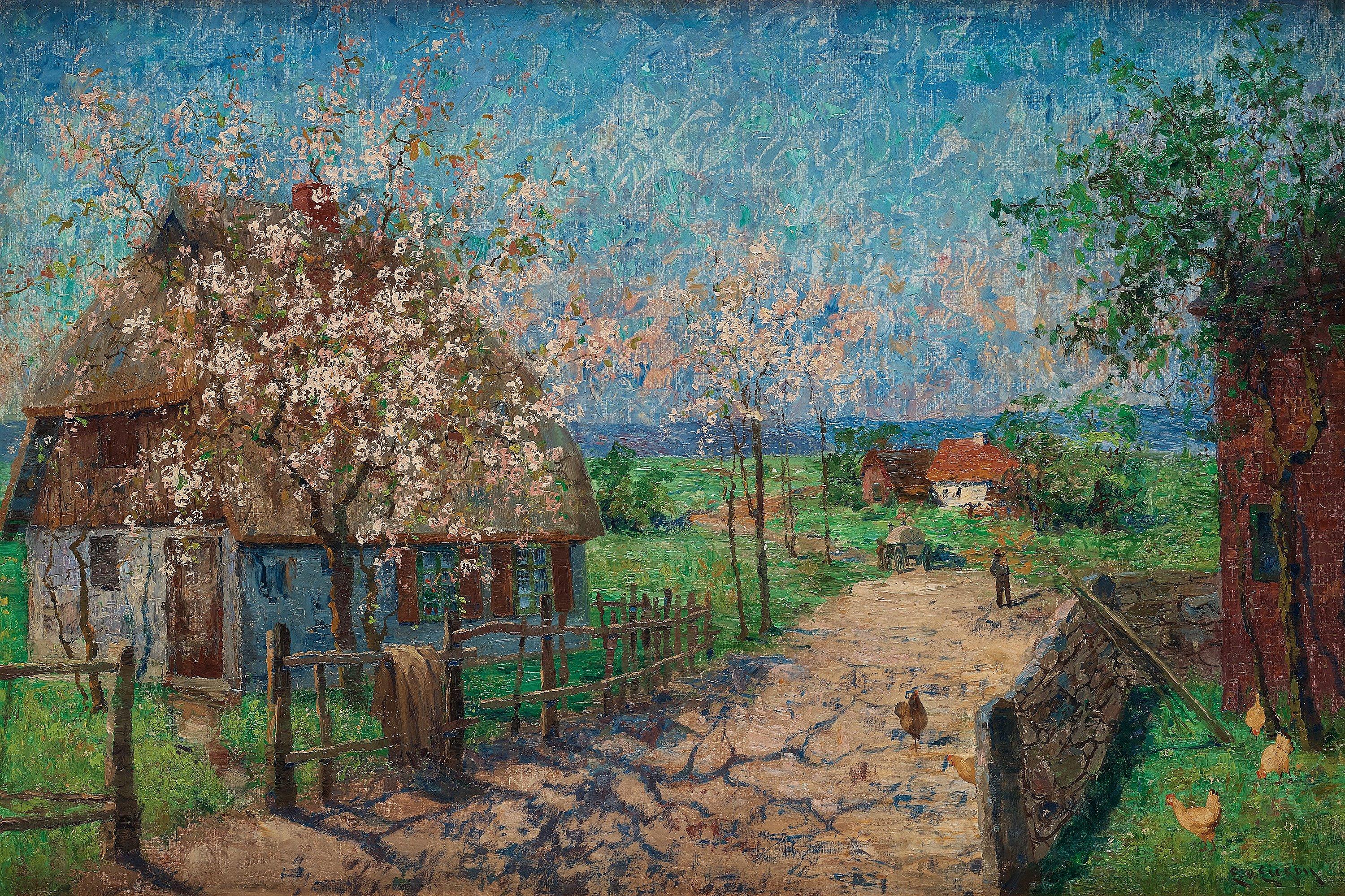 Elisabeth von Eicken - Spring landscape