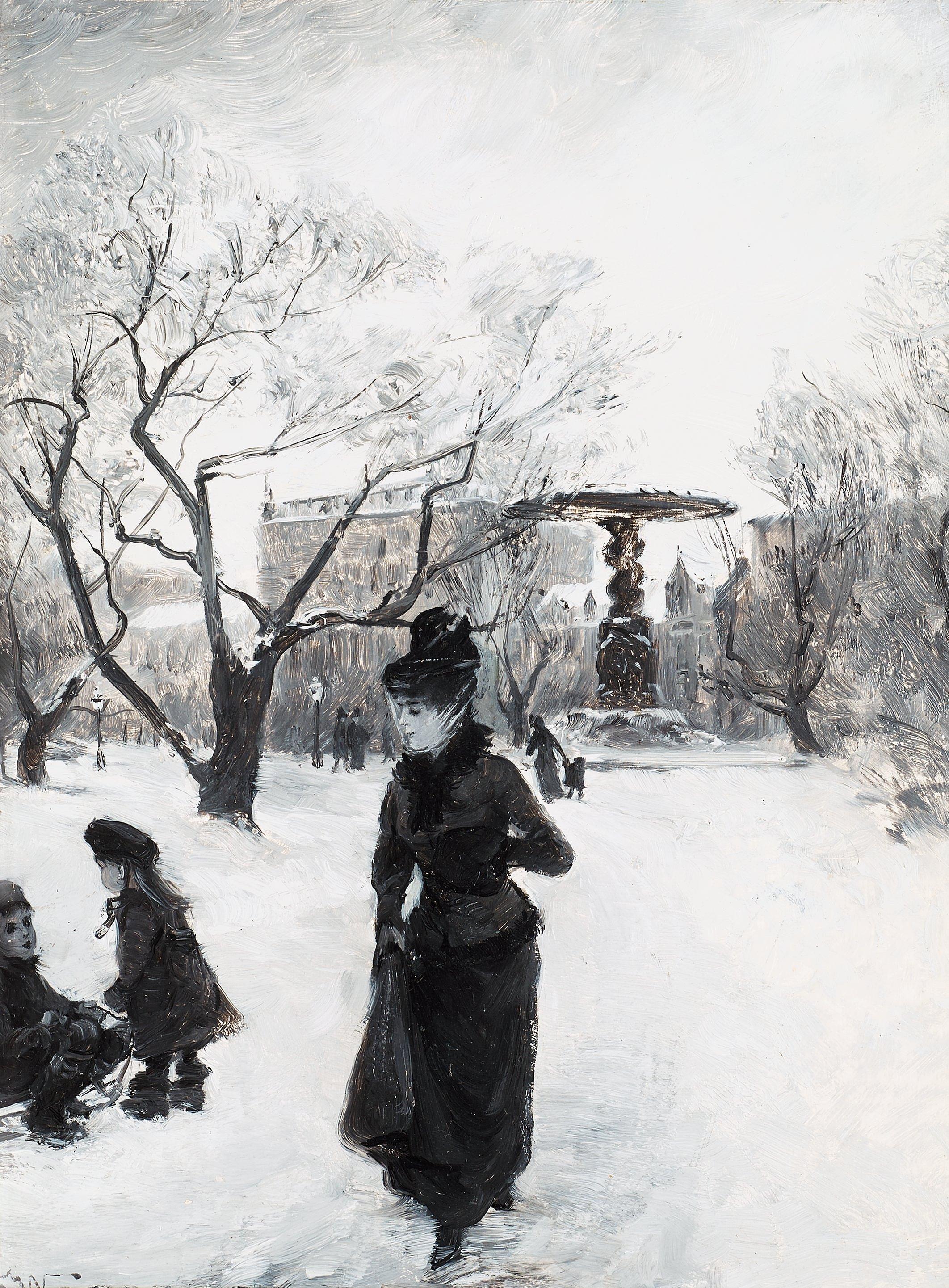 Elisabeth Warling - Scenes from Kungsträdgården (3)