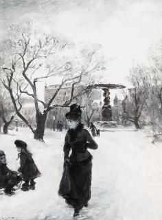 Elisabeth Warling - Scenes from Kungsträdgården (3)