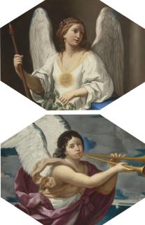 Elisabetta Sirani - An Allegory Of Fame And An Allegory Of Virtue