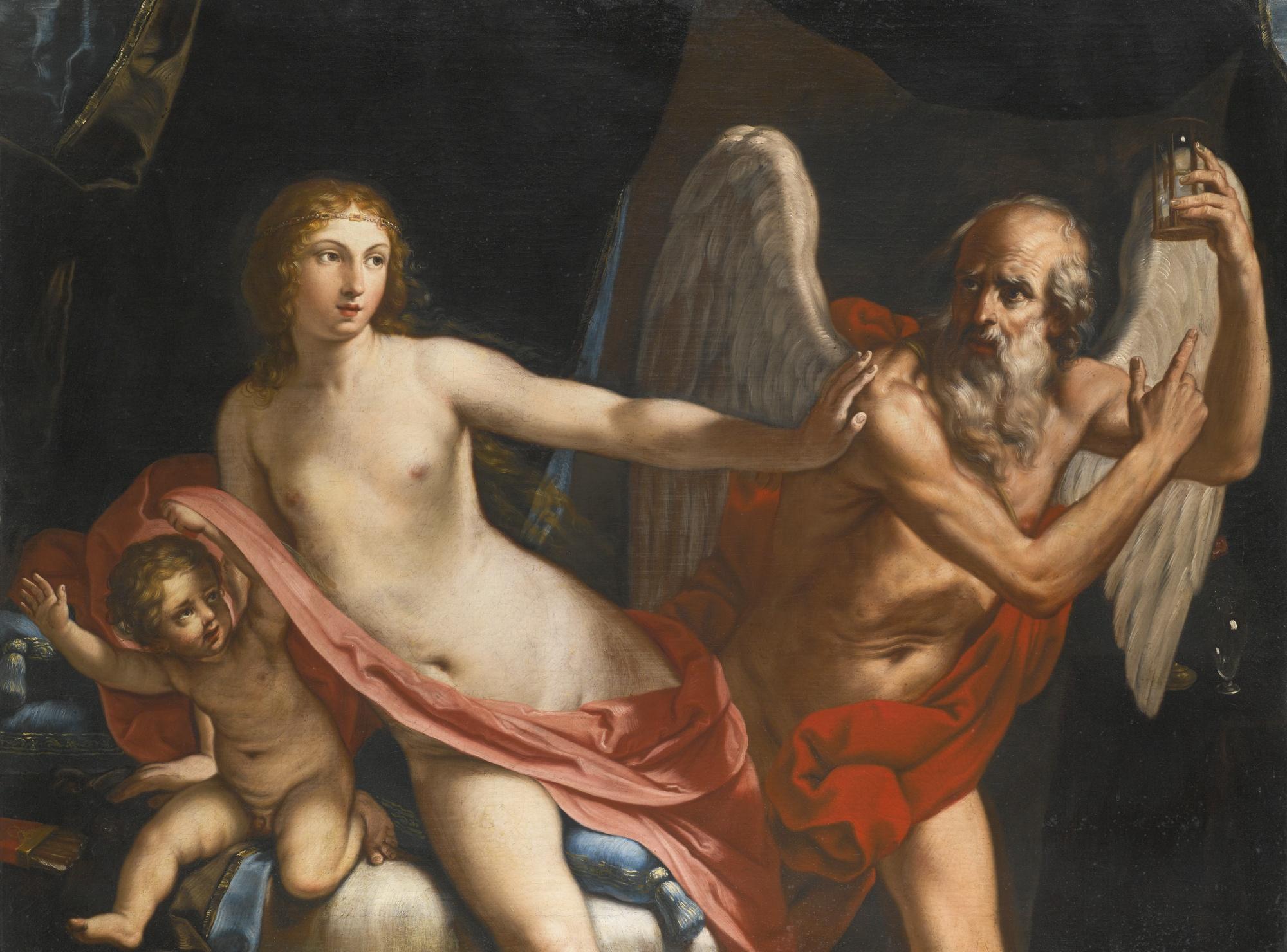 Elisabetta Sirani - Beauty Fending Off Time