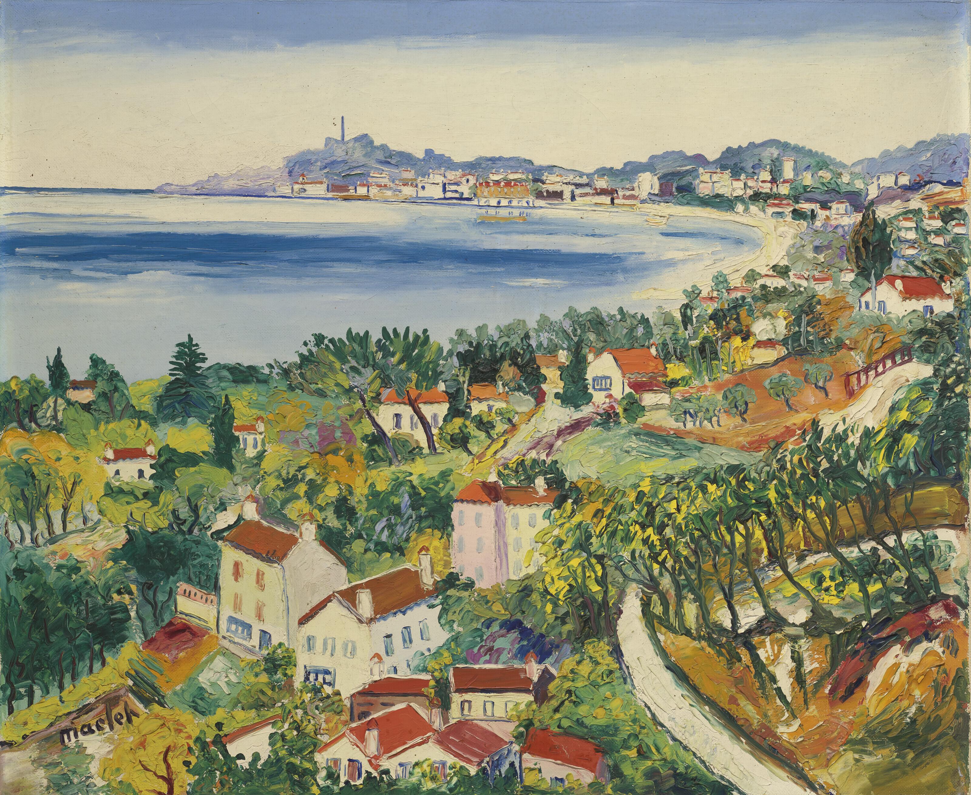 Élisée Maclet - Baie de Villefranche-sur-Mer