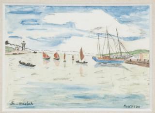 Elisee Maclet - (i) Honfleur  (ii) La Ciotat