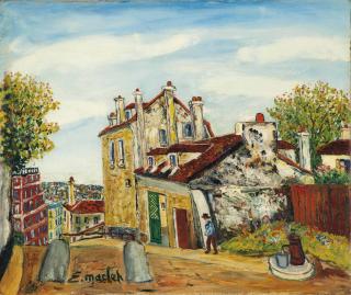 Elisée Maclet - La Maison Mimi Pinson À Montmartre