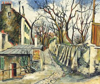 Elisee Maclet - Le Lapin Agile, Montmartre