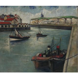 Elisée Maclet - Le Port De Dieppe