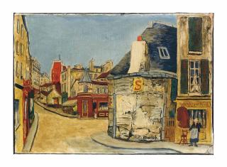 Élisée Maclet - L\'Hôtel De La Tourelle, Rue Du Mont-Cenis, Paris