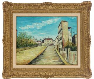 Eliseé Maclet - Rue Ravignan, Montmartre