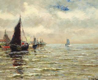 Eliseo Meifren Y Roig - Approaching The Port