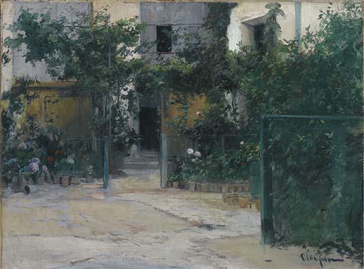 Eliseo Meifrén y Roig - The Artist\'S Terrace