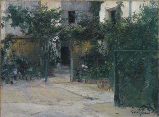 Eliseo Meifrén y Roig - The Artist\'S Terrace