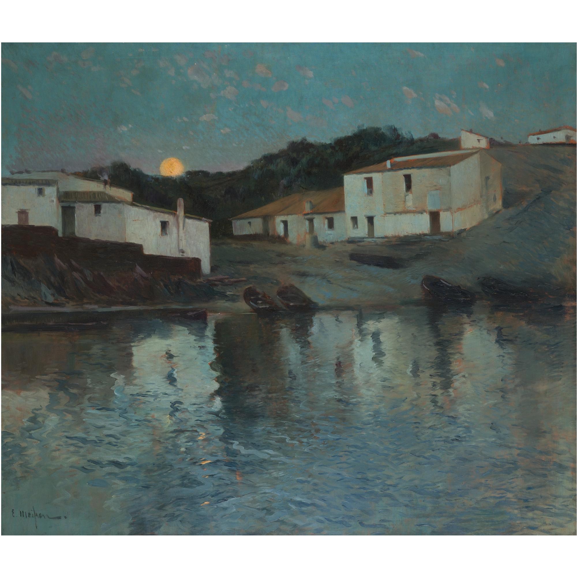 Eliseo Meifrén - Pontevedra (Evening Light, Pontevedra)