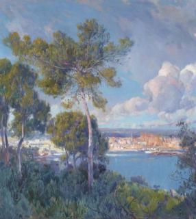 Eliseu Meifrén Roig - Paisaje de Palma de Mallorca desde Cas Catalá