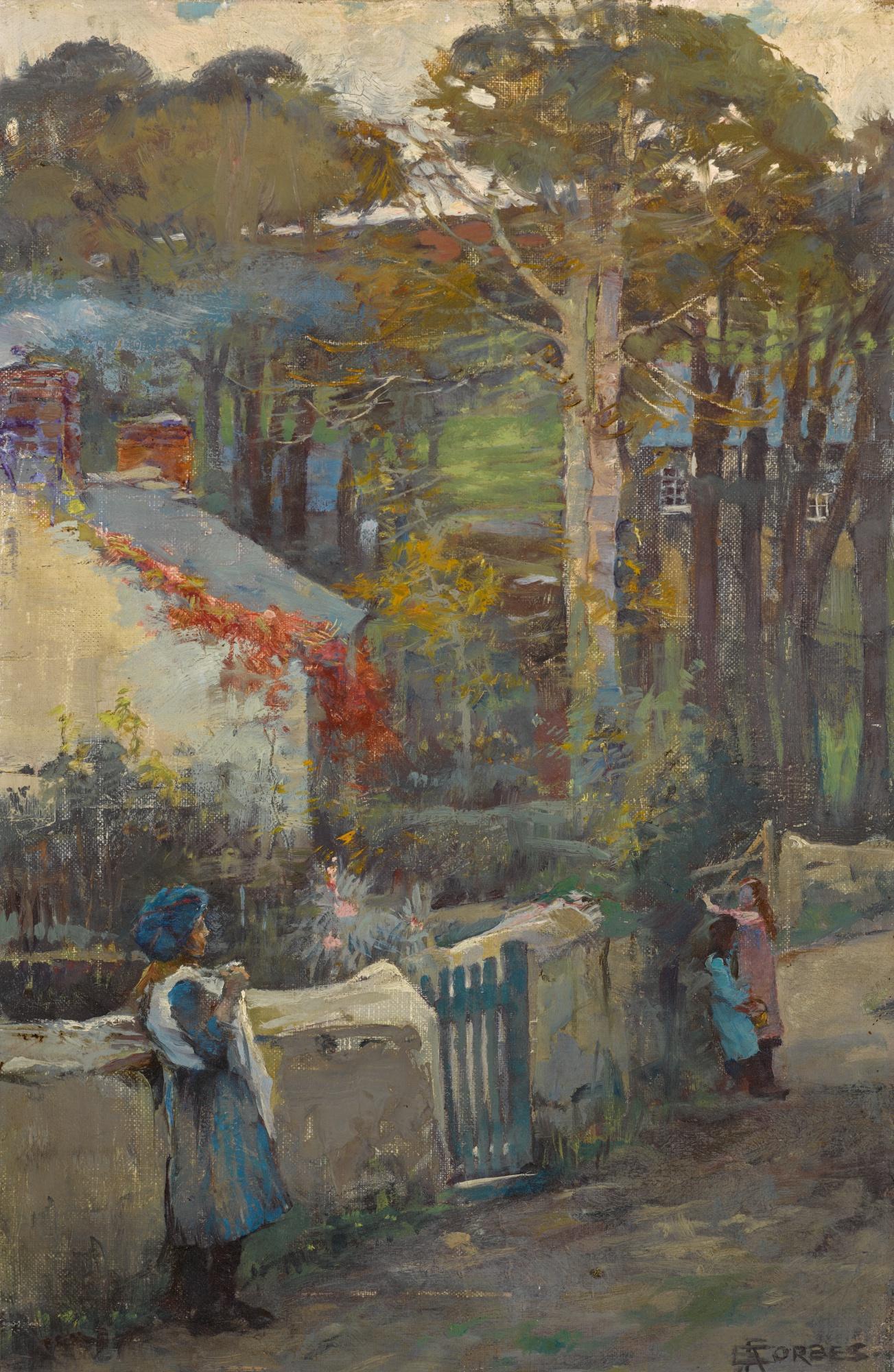 Elizabeth Adela Forbes - The Village Lane