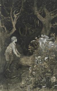 Elizabeth Adela Stanhope Forbes, ARWS - \'On The Other Side Of The Stile Was A Whole New World\'