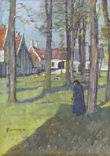 Elizabeth Adela Stanhope Forbes - Convent, Bruges