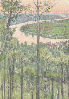 Elizabeth Adela Stanhope Forbes - La Seine prés de Caumont