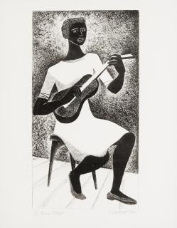 Elizabeth Catlett - Blues Player