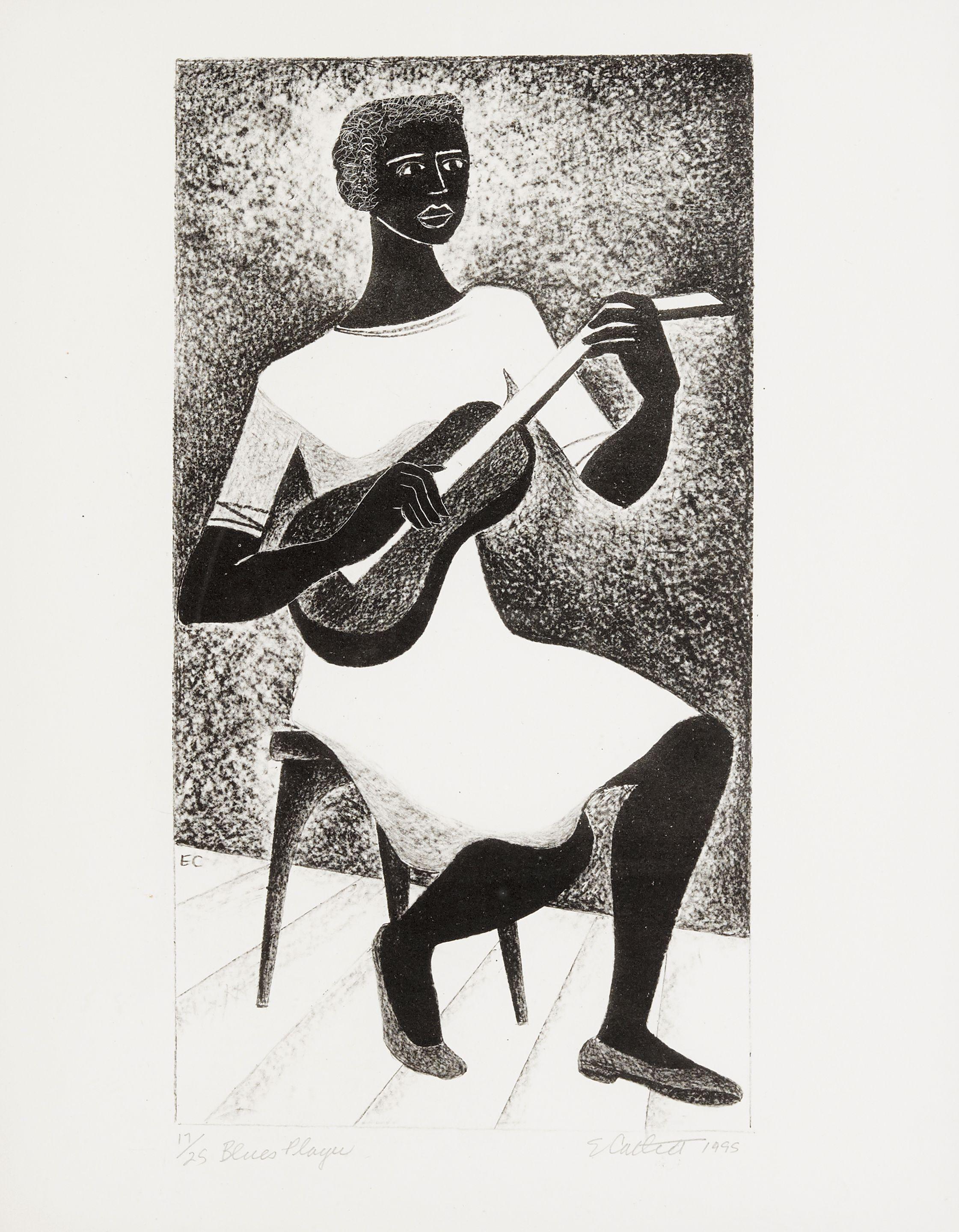 Elizabeth Catlett - Blues Player