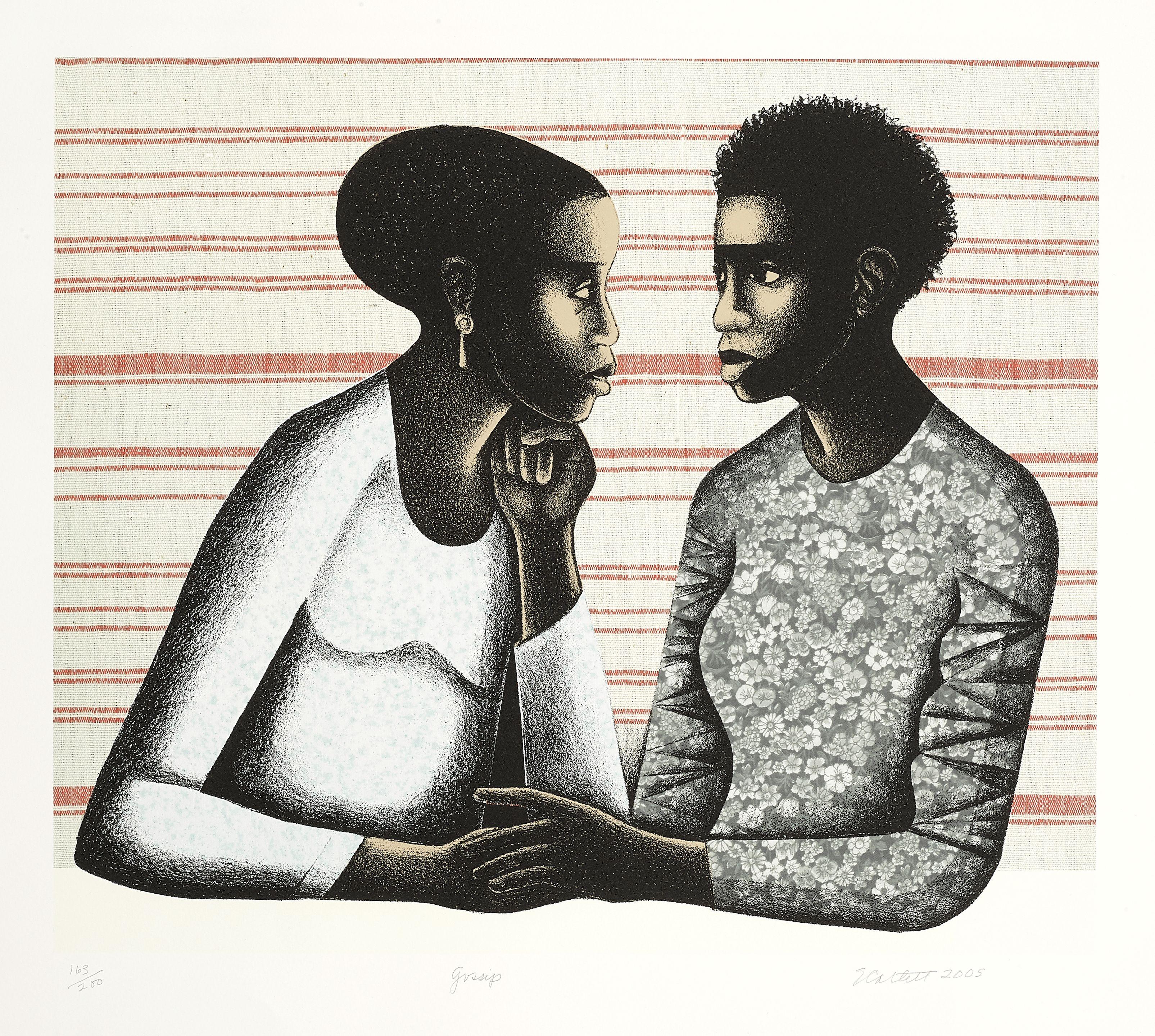 Elizabeth Catlett - Gossip
