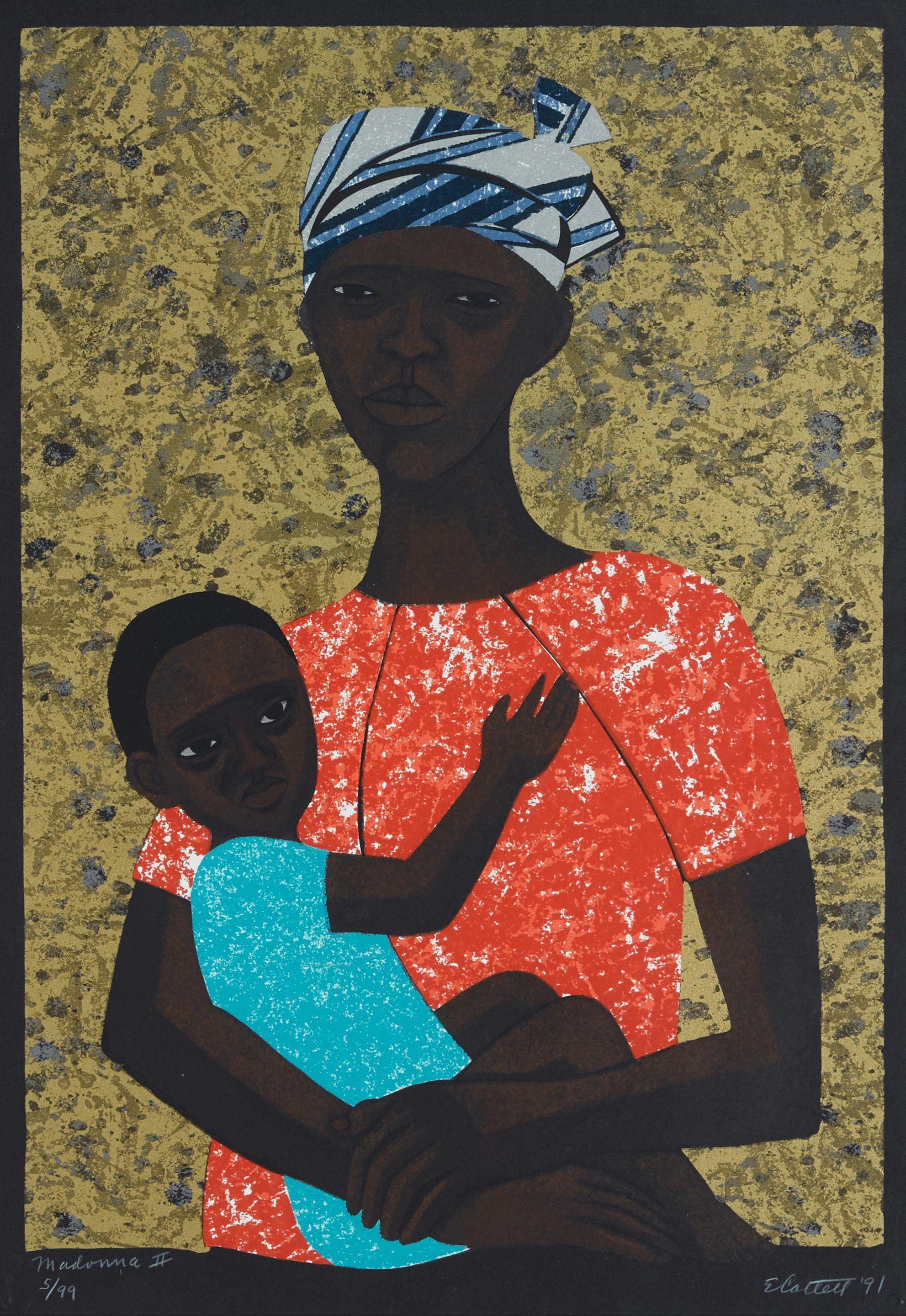 Elizabeth Catlett - Madonna II