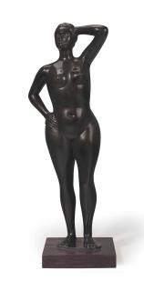 Elizabeth Catlett - Untitled (Standing African American Woman)