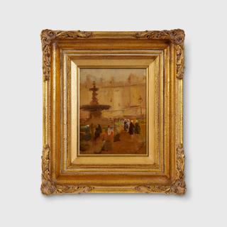 Elizabeth Gibson - The Fountain, Paris