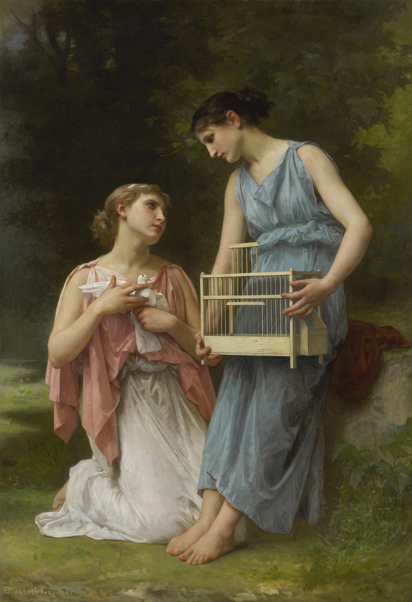 Elizabeth Jane Gardner Bouguereau - American La Captive