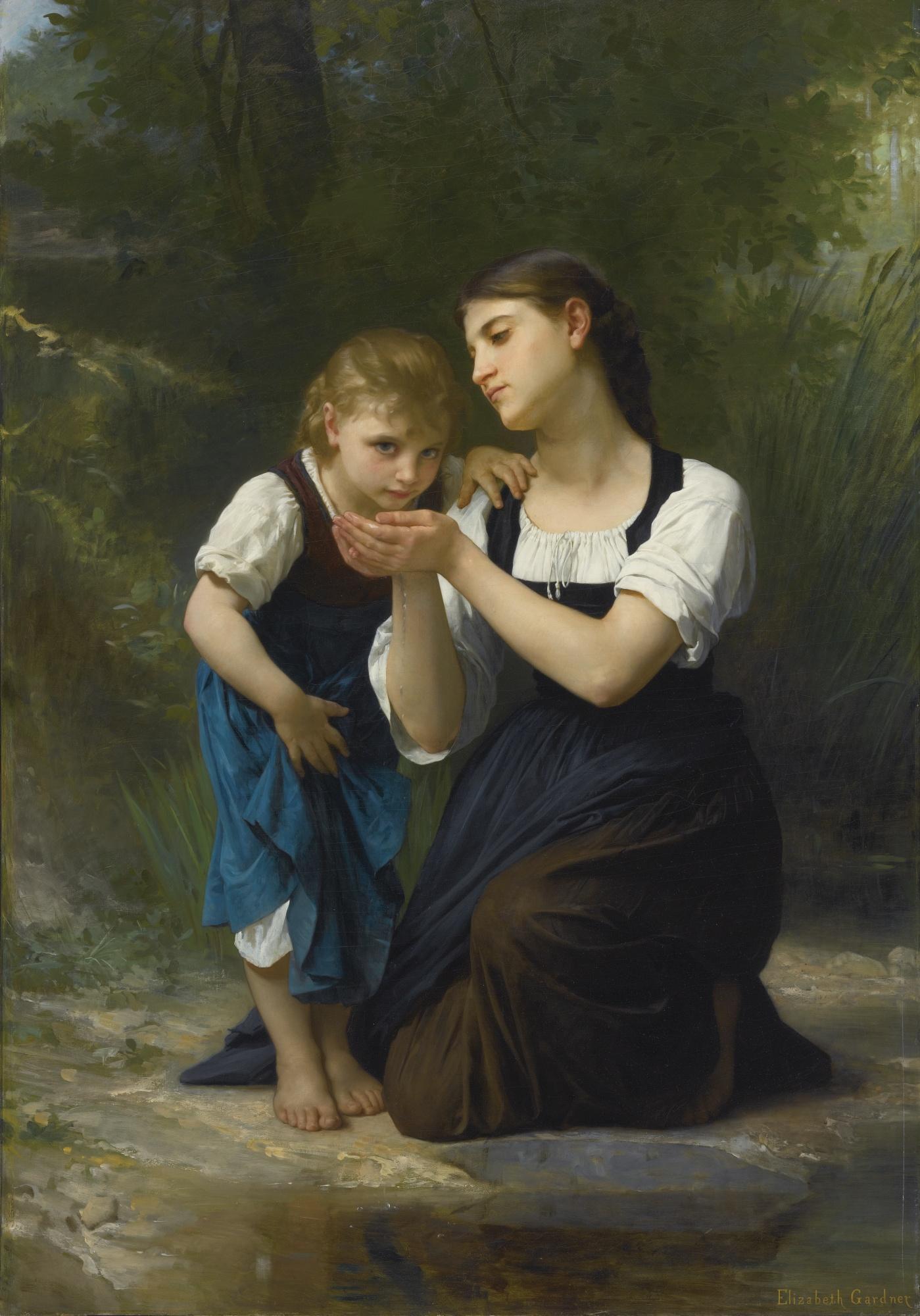 Elizabeth Jane Gardner Bouguereau - American la Coupe Improvisée