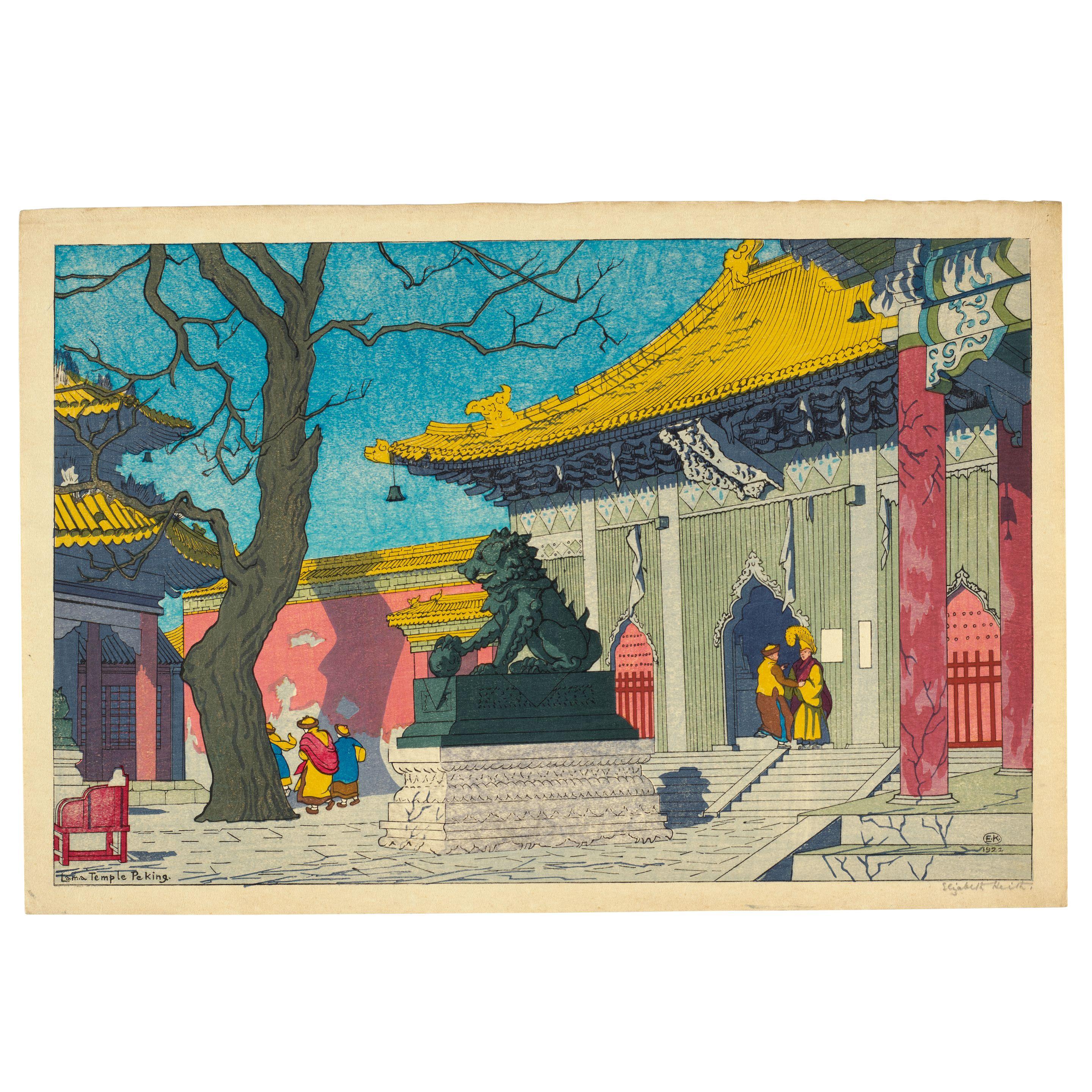 Elizabeth Keith - Lama Temple Peking