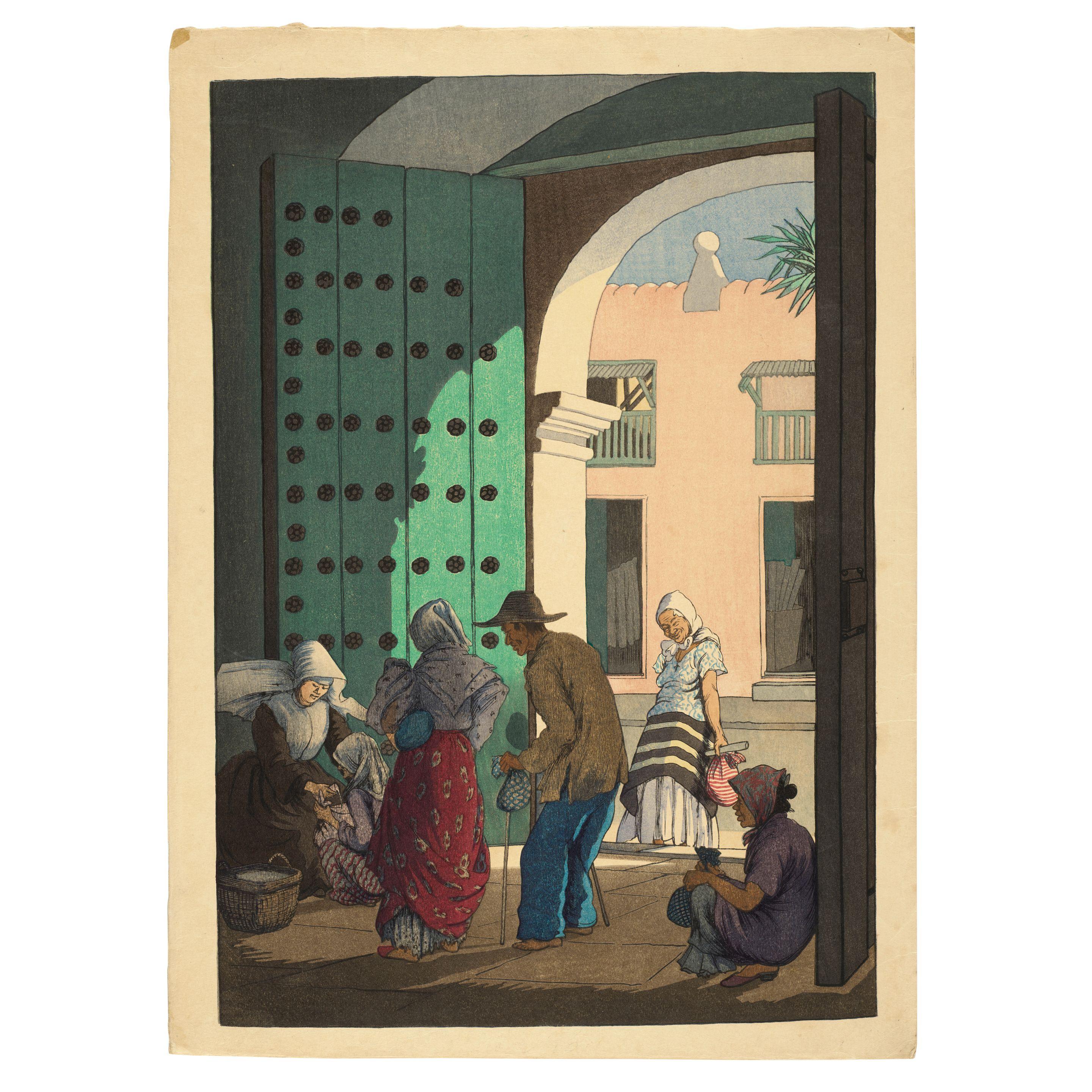 Elizabeth Keith - the entrance gate to the Saint Isabella Tower