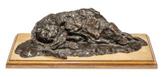 Elizabeth Macdonald-Buchanan - Recumbent Deerhound