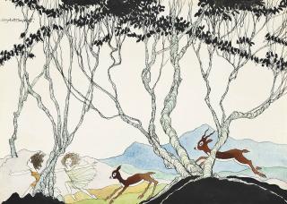 Elizabeth Mary Watt, G.S.W.A. - A race through the woods