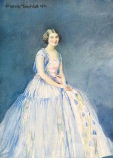 Elizabeth Mary Watt, G.S.W.A. - Self-portrait