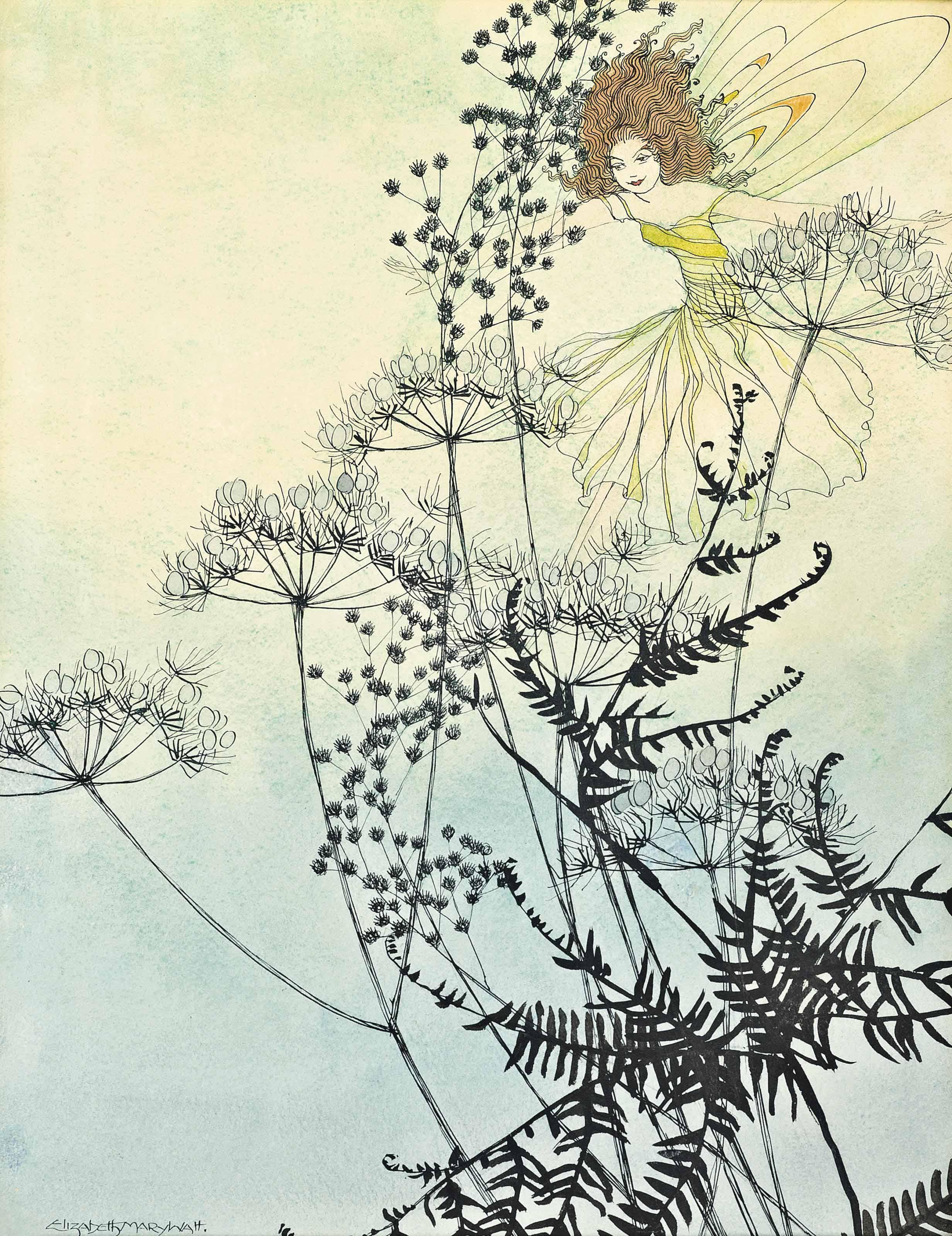 Elizabeth Mary Watt, G.S.W.A. - The cowslip fairy