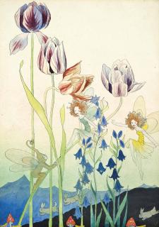 Elizabeth Mary Watt, G.S.W.A. - The tulip fairies