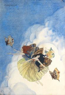 Elizabeth Mary Watt - Fairies in flight