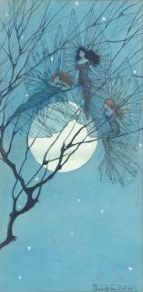 Elizabeth Mary Watt - Fairies under Moonlight