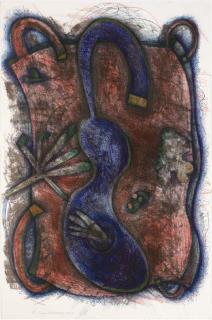 Elizabeth Murray - Blue Body (Krakow 16)