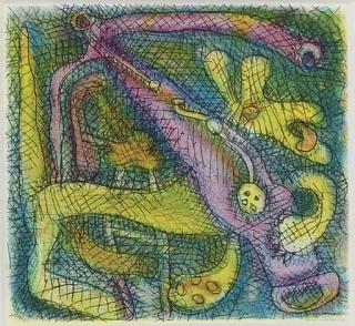 Elizabeth Murray - Deep Bite, from the Lament Series (Gemini 1660)