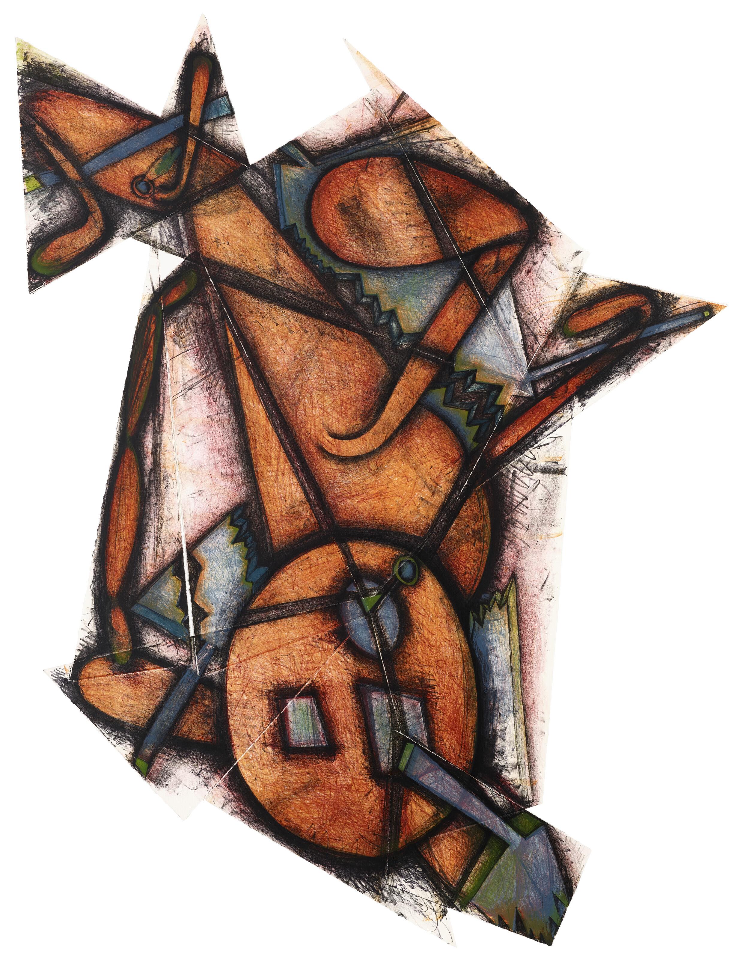 Elizabeth Murray - Down Dog