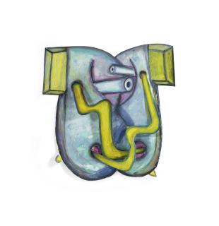 Elizabeth Murray - Two Shoes Yellow Laces