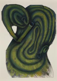 Elizabeth Murray - Untitled Twist Drawing #1