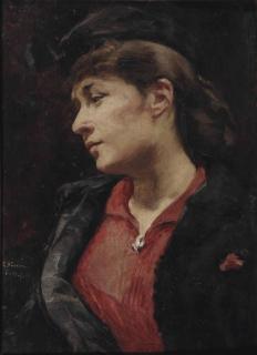 Elizabeth Nourse - Portrait of a lady