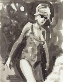 Elizabeth Peyton - Diana at the Beach