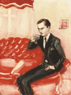 Elizabeth Peyton - Fred Hughes in Paris