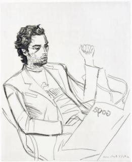 Elizabeth Peyton - Gavin, from Untitled Portfolio